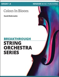 Colors in Bloom Orchestra sheet music cover